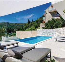 4 Bedroom Villa with Pool and Sea Views in Zaton Mali, near Dubrovnik, Sleeps 8